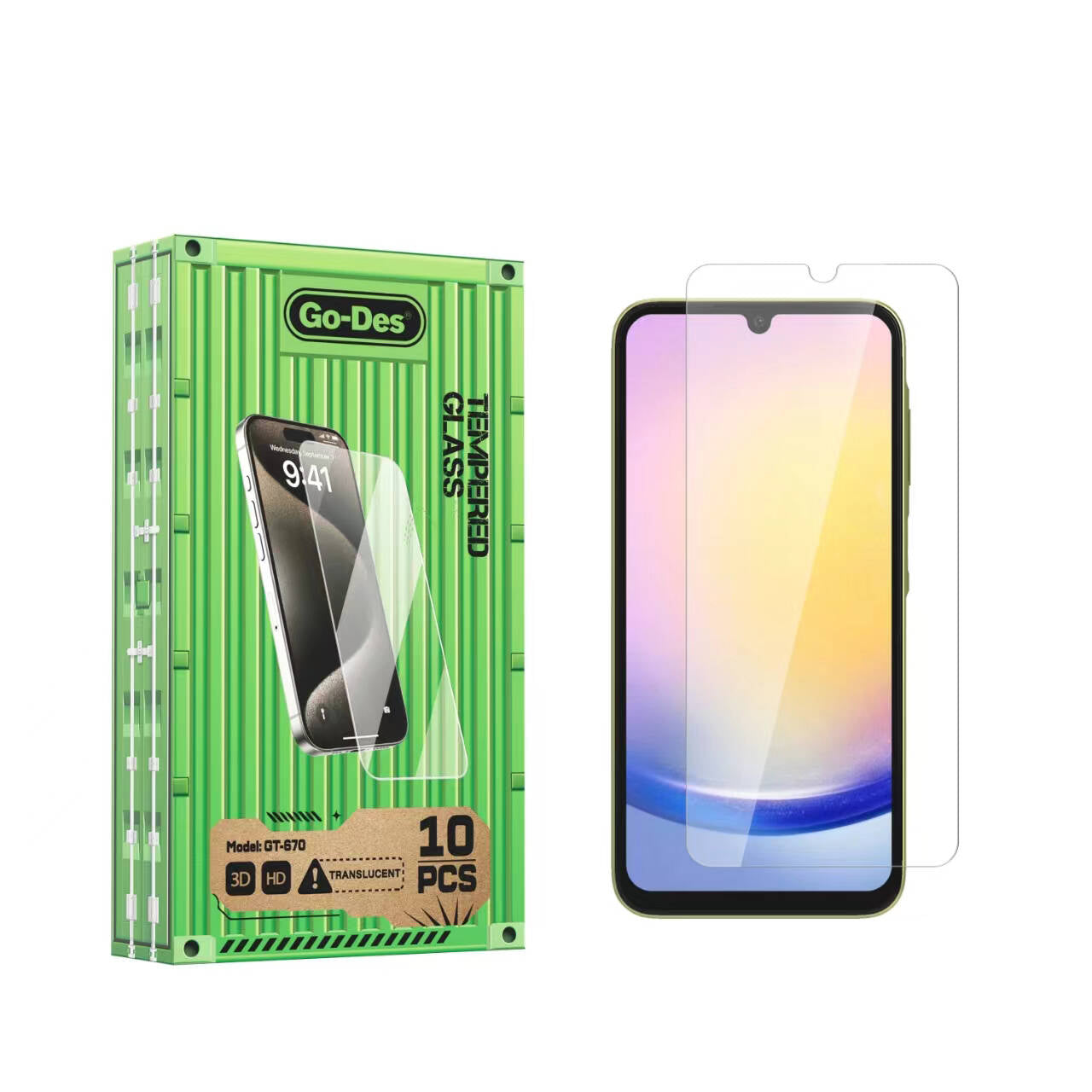 Go-Des Galaxy A25 Parmak İzi Bırakmayan 9H Oleofobik Bom Glass Ekran Koruyucu Go-Des Galaxy A25 Parmak İzi Bırakmayan 9H Oleofobik Bom Glass Ekran Koruyucu